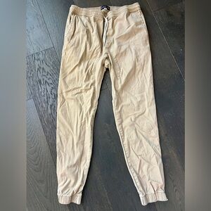 Men’s caliville khaki jogger pants medium